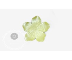 Πιατέλα κεραμική  λουλούδι πράσινο περλέ ιδανική για διακόσμηση