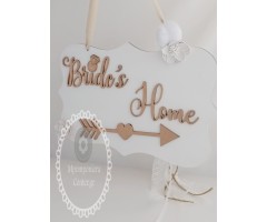 Πινακίδα Brides Home - Το σπίτι της νύφης