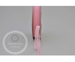 Κορδέλα φιλντιρέ (με τρύπες) 7mm ροζ