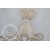 Μπομπονιέρα υφασμάτινη χειροποίητο πουγκί vintage κλαδιά